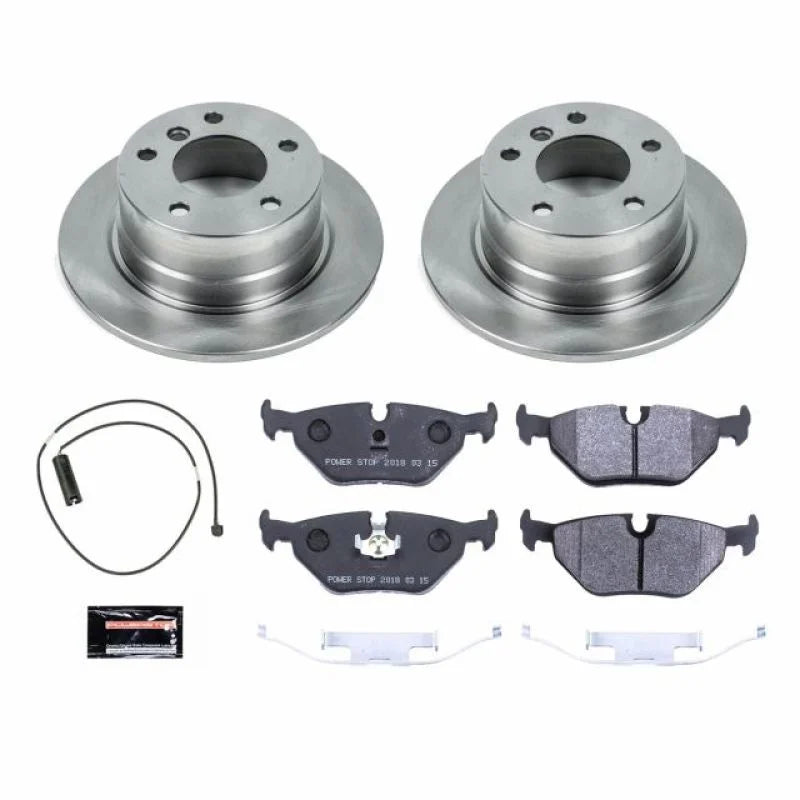 PowerStop Track Day Rear Brake Kit fits 1996-2002 BMW Z3 Roadster / 1999-2002 BMW Z3 COUPE - Main Product View