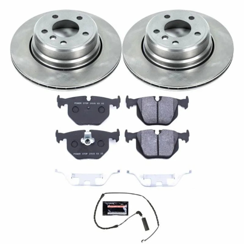 PowerStop Track Day Rear Brake Kit fits 2002-2006 BMW X5 - Main Product View
