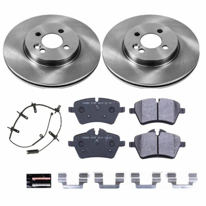 PowerStop Track Day SPEC Brake Kit fits 2007-2008 Mini Cooper - Main Product View
