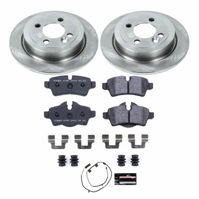 PowerStop Track Day SPEC Brake Kit fits 2007-2008 Mini Cooper - Main Product View