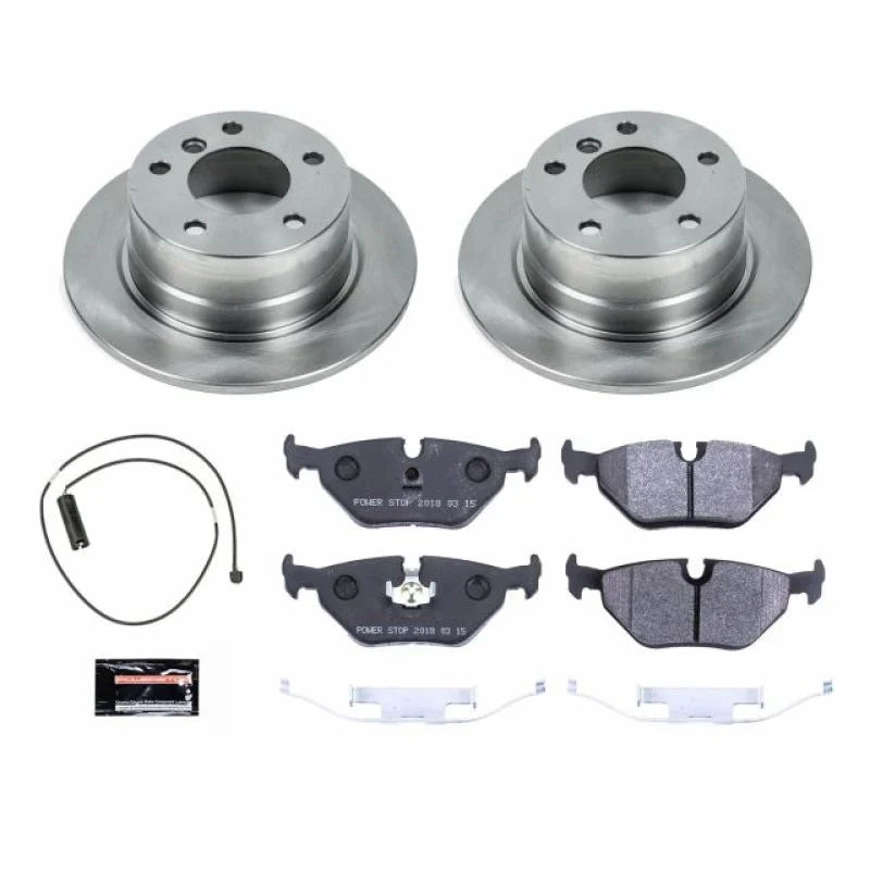 PowerStop Track Day SPEC Rear Brake Kit fits 1996-2002 BMW Z3 Roadster / 1999-2002 BMW Z3 COUPE - Main Product View