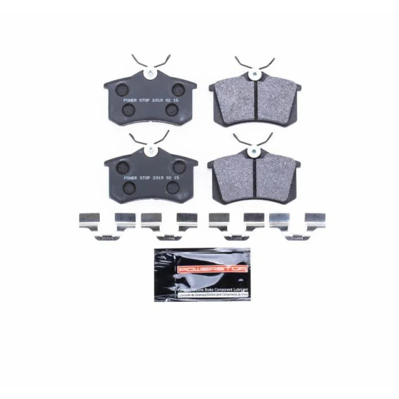 PowerStop Track Day SPEC Rear Brake Pads fits 1984-2019 Audi / Volkswagen - Main Product View
