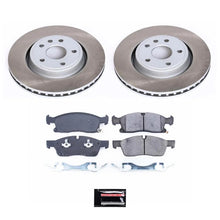 Load image into Gallery viewer, PowerStop WK Front Semi-Coated Rotor Kit fits 2021-2024 Dodge DURANGO Citadel / 2023-2024 Dodge DURANGO GT Premium / 2023 ...