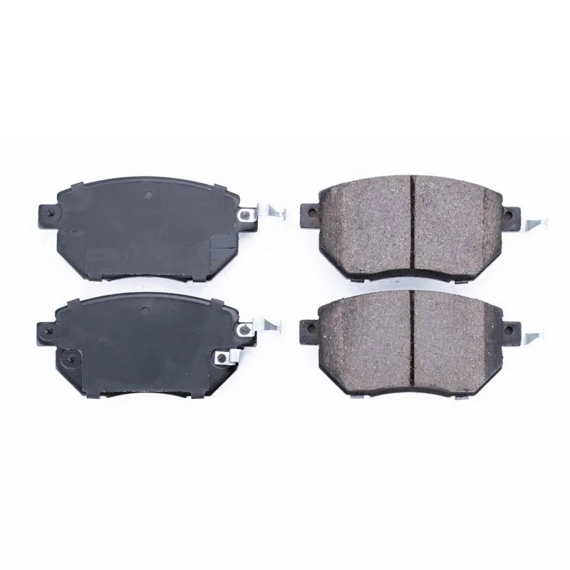 PowerStop Z16 Ceramic Brake Pads Front fits 2003-2006 Infiniti FX35 / 2003-2006 Infiniti FX45 / 2005 2006 Nissan Altima SE...