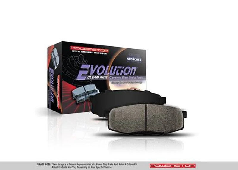 PowerStop Z16 Evo Ceramic Rear Brake Pads fits Ford Mustang / 2021 Ford Mustang MACH 1 / 2020-2022 Ford Mustang Shelby GT500