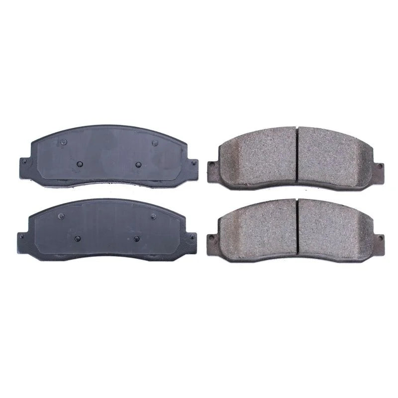 PowerStop Z16 Evolution Ceramic Brake Pads Front fits 2005-2008 Ford F-250 Super Duty / 2005-2011 Ford F-350 Super Duty - ...