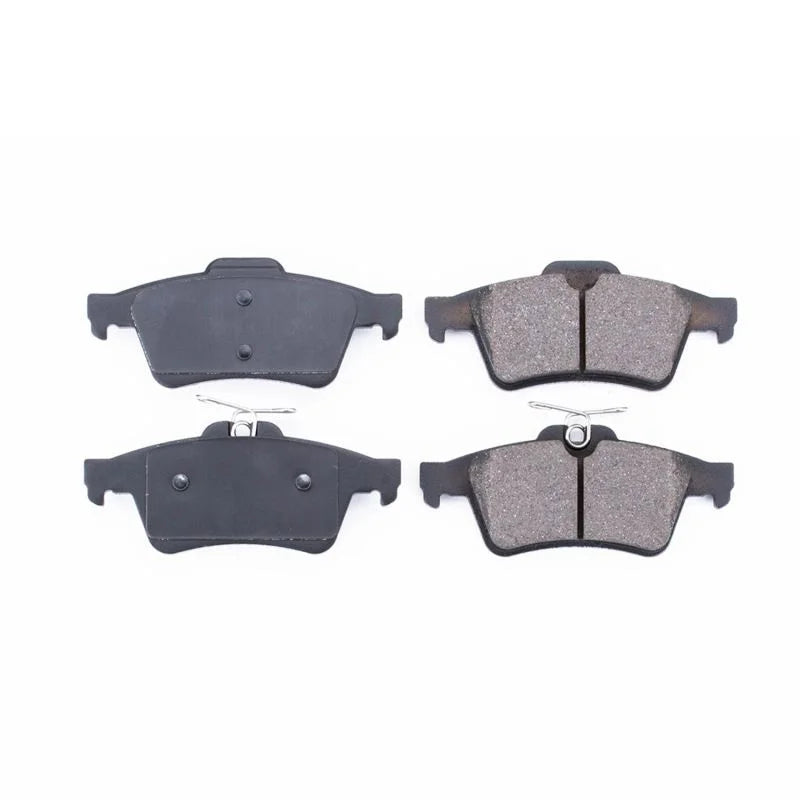PowerStop Z16 Evolution Ceramic Rear Brake Pads fits 2003-2023 Chevrolet / Ford / Jaguar and more - Main Product View