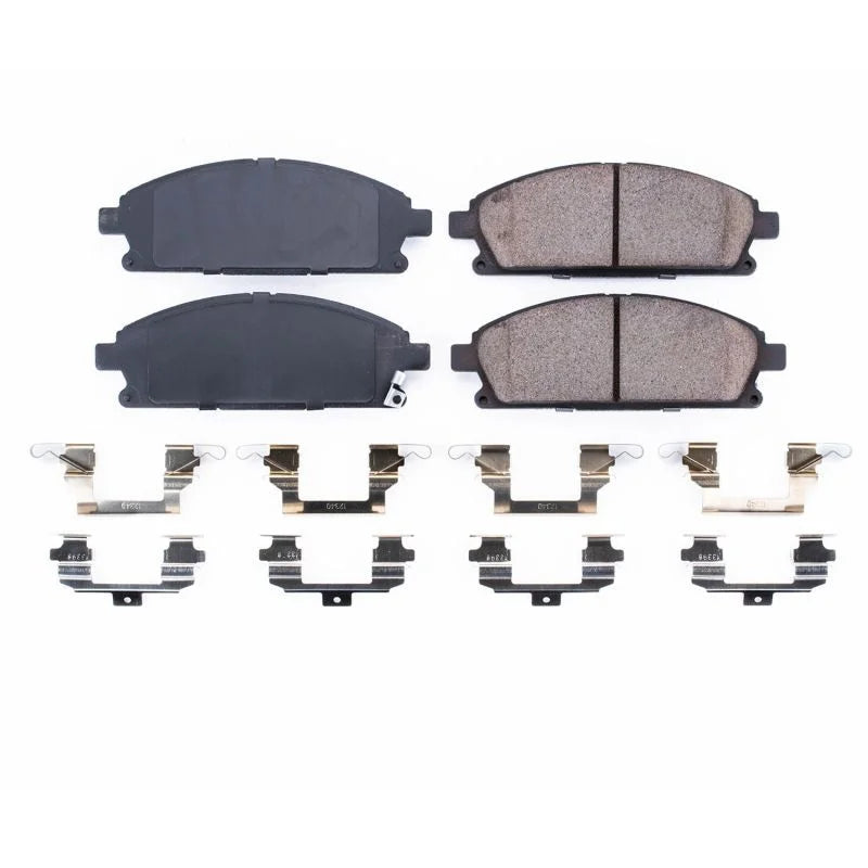 PowerStop Z17 Ceramic Brake Pads w/Hardware Front fits 2003-2006 Acura MDX / 1997-2001 Infiniti Q45 / 1997-2003 Infiniti Q...