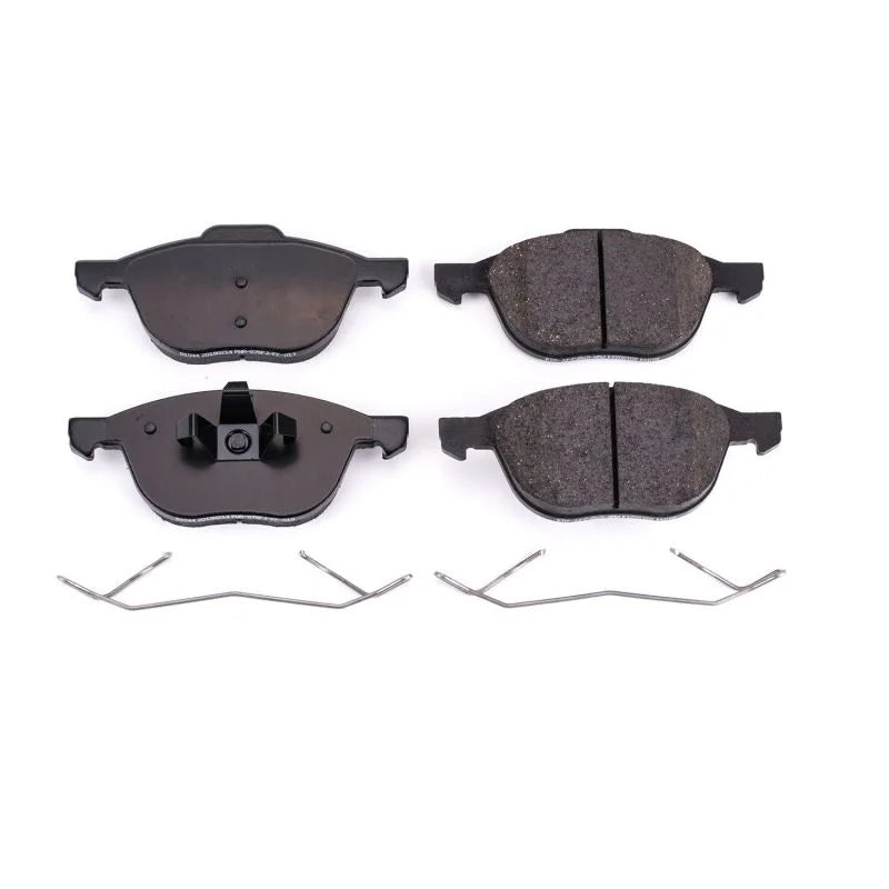 PowerStop Z17 Ceramic Brake Pads w/Hardware Front fits 2013-2018 Ford C-Max / 2018-2022 Ford Ecosport / 2013-2019 Ford Esc...