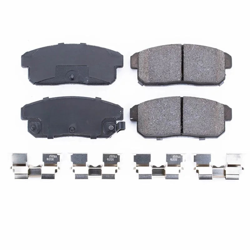 PowerStop Z17 Ceramic Brake Pads w/Hardware Rear fits 2001 2002 Infiniti G20 / 2000 2001 Infiniti I30 / 2002-2004 Infiniti...