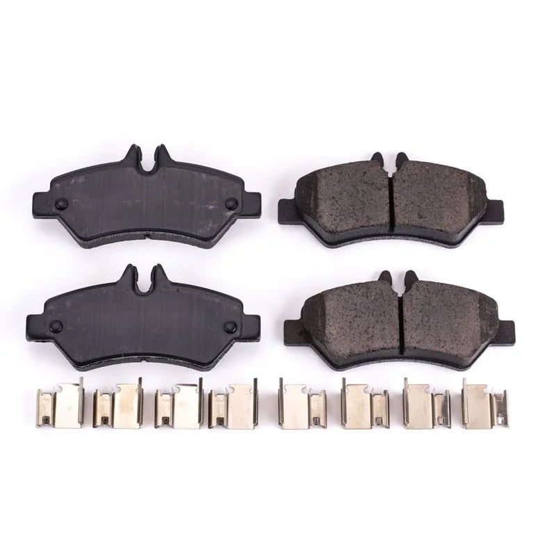 PowerStop Z17 Ceramic Brake Pads w/Hardware fits 2007-2009 Dodge Sprinter 2500 / 2007-2009 Dodge Sprinter 3500 / 2007-2018...