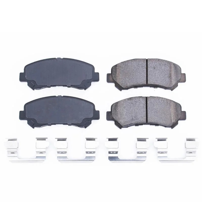 PowerStop Z17 Ceramic Front Brake Pads w/Hardware fits 2008-2013 Nissan Rogue / 2008-2013 Nissan Rogue S / 2014 2015 Nissa...