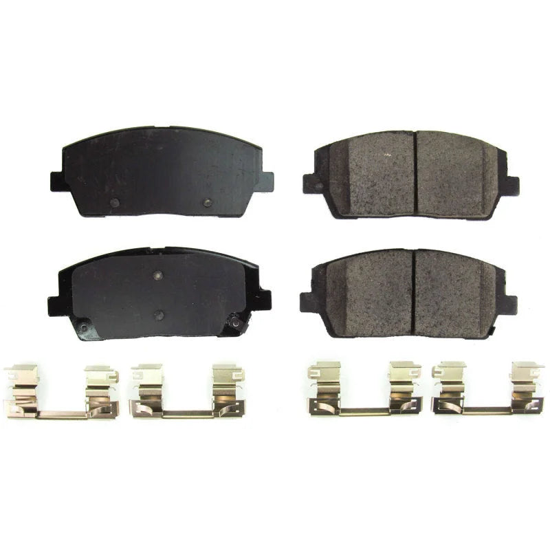 PowerStop Z17 Ceramic Front Brake Pads w/Hardware fits 2020-2025 Hyundai Palisade / 2020-2024 Kia Telluride - Installation...