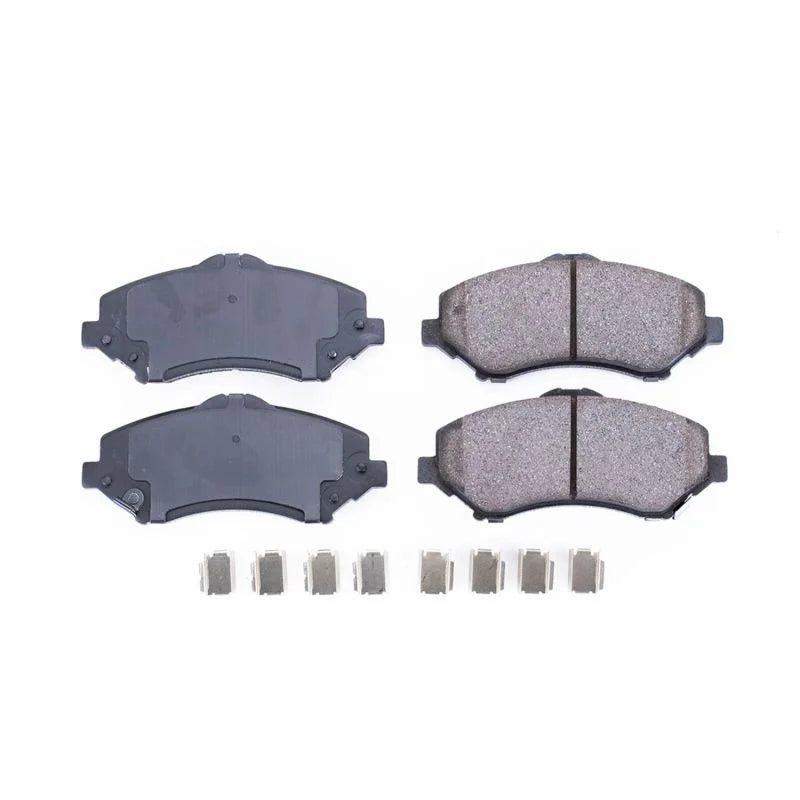 PowerStop Z17 Ceramic Front Brake Pads w/Hardware fits Chrysler Town / 2008-2016 Chrysler Town & / 2014-2016 Dodge Grand C...