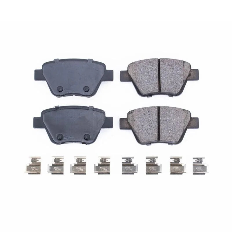 PowerStop Z17 Ceramic Rear Brake Pads w/Hardware fits 2010-2013 Audi A3 / 2010-2013 Audi A3 Quattro / 2012 2013 Volkswagen...