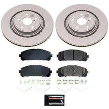 Load image into Gallery viewer, PowerStop Z17 Coated Brake Kit fits 2023 2024 Lexus RX350 / 2023 2024 Lexus RX350H / 2021-2024 Toyota Highlander / 2020-20...