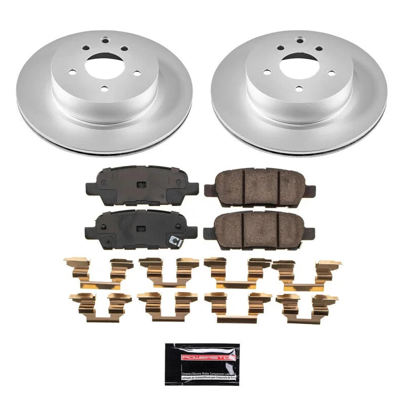PowerStop Z17 Coated Front Brake Kit fits Cadillac CT4 / 2022 Cadillac CT4 Premium Luxury / 2020-2022 Cadillac CT4 V