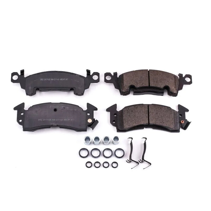 PowerStop Z17 Evolution Ceramic Brake Pads w/Hardware - Main Product View