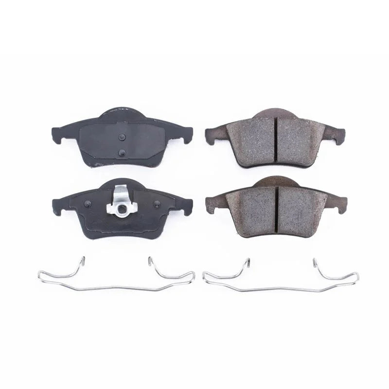 PowerStop Z17 Evolution Ceramic Brake Pads w/Hardware fits 2001-2009 Volvo S60 / 1999-2006 Volvo S80 / 2001-2007 Volvo V70...