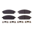 Load image into Gallery viewer, PowerStop Z17 Evolution Ceramic Brake Pads w/Hardware fits 2005-2010 Jeep Commander / Grand Cherokee - Main Product View