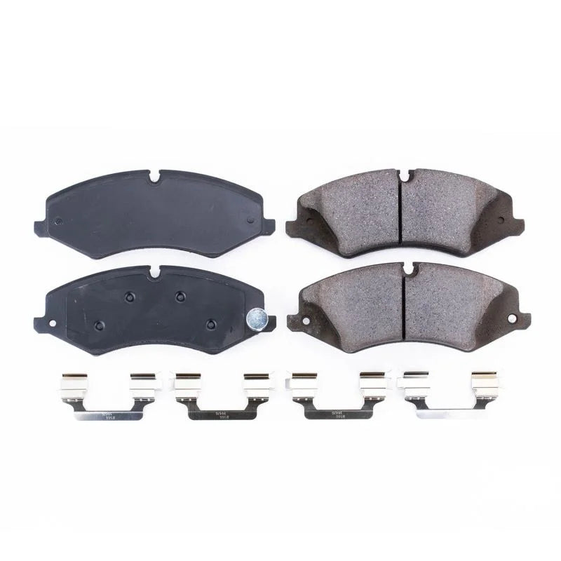 PowerStop Z17 Evolution Ceramic Brake Pads w/Hardware fits 2017 Land Rover Discovery / 2011-2016 Land Rover LR4 / 2015-201...