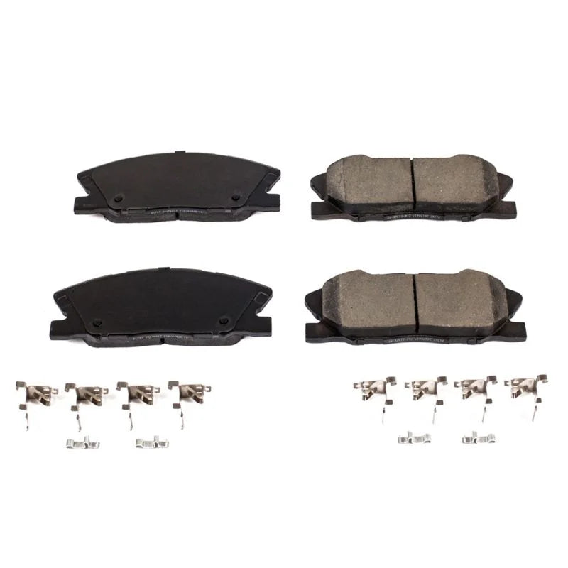 PowerStop Z17 Evolution Ceramic Brake Pads w/Hardware fits 2018 Dodge Challenger / 2014-2023 Dodge Charger - Main Product ...