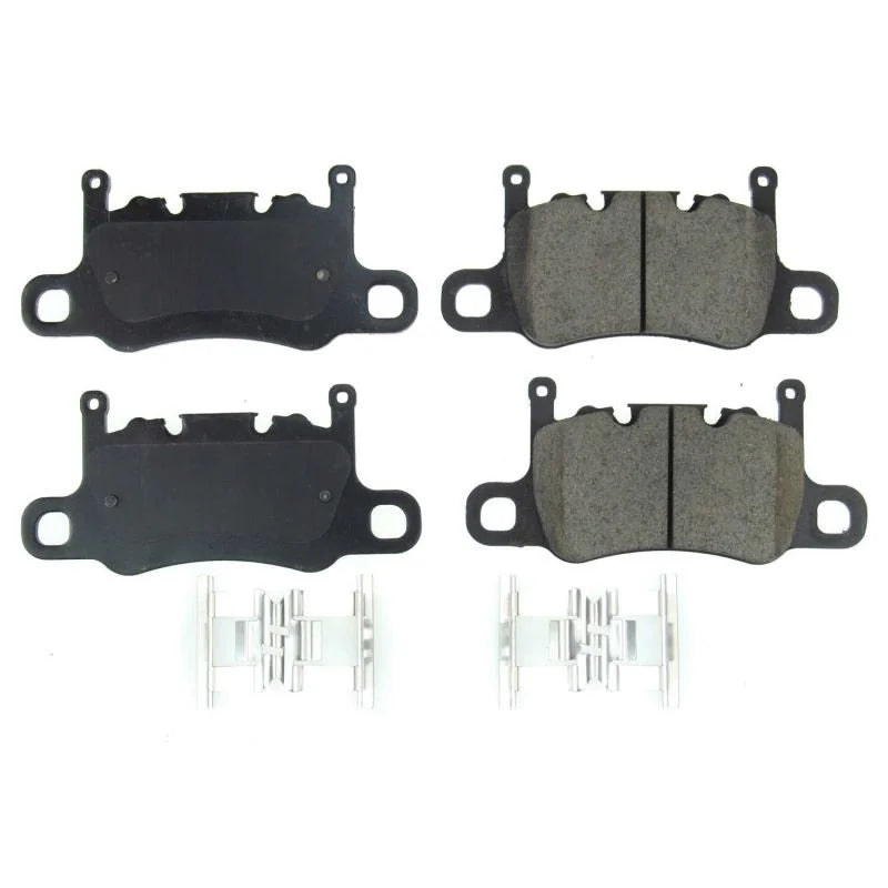 PowerStop Z17 Evolution Ceramic Brake Pads w/Hardware fits 2022-2024 Porsche 911 / 2017-2019 Porsche Panamera - Main Produ...