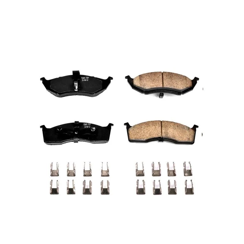 PowerStop Z17 Evolution Ceramic Brake Pads w/Hardware Front fits 1999-2004 Chrysler 300M / 2003 Chrysler 300M Pro-am / 200...