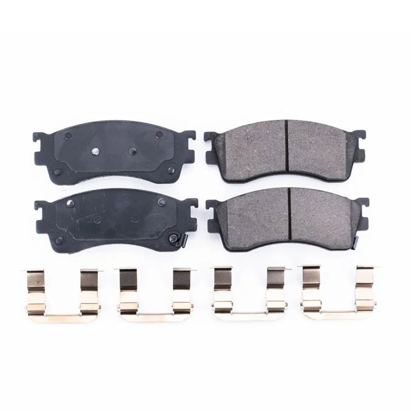 PowerStop Z17 Evolution Ceramic Brake Pads w/Hardware Front fits 2001-2002 Mazda Protege DX / 2001 Mazda Protege MP3 - Mai...