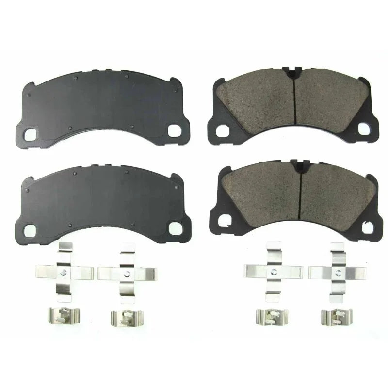 PowerStop Z17 Evolution Ceramic Brake Pads w/Hardware Front fits 2013-2019 2021-2023 Porsche Cayenne / 2015-2018 2020-2024...
