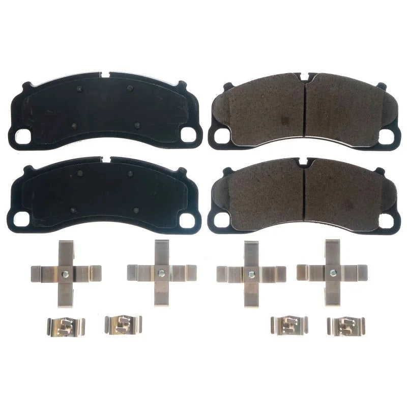 PowerStop Z17 Evolution Ceramic Brake Pads w/Hardware Front fits 2014-2019 2021-2024 Porsche 911 / Cayman - Main Product View