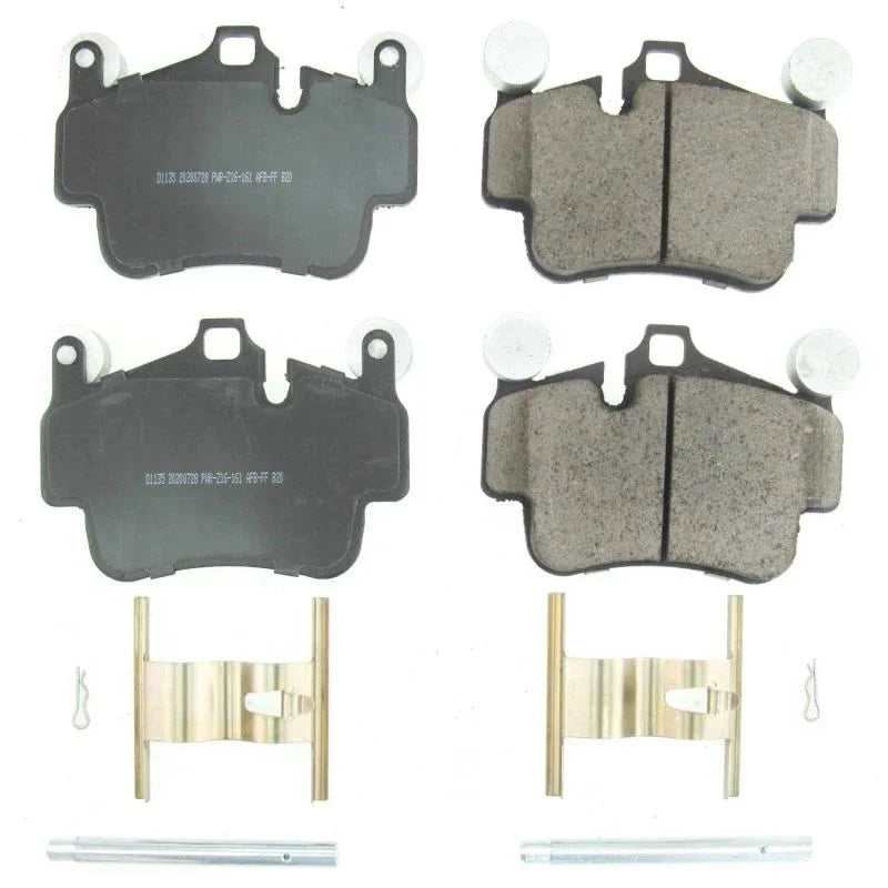 PowerStop Z17 Evolution Ceramic Brake Pads w/Hardware Front or Rear fits 2005-2012 Porsche 911 / 2007-2012 Porsche Boxster...