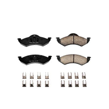 Load image into Gallery viewer, PowerStop Z17 Evolution Ceramic Front Brake Pads w/Hardware fits 2000-2002 Dodge Dakota / DURANGO - Main Product View