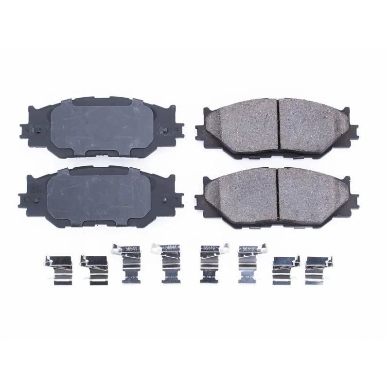 PowerStop Z17 Evolution Ceramic Front Brake Pads w/Hardware fits 2006-2008 2015 Lexus IS250 / 2014-2015 Lexus IS250 F SPOR...
