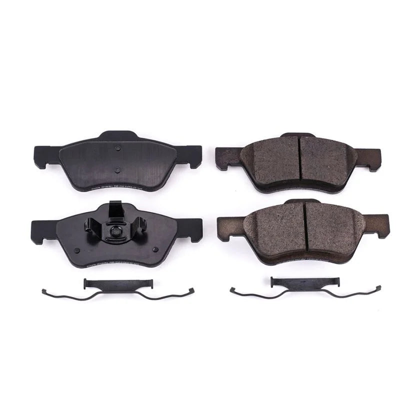 PowerStop Z17 Evolution Ceramic Front Brake Pads w/Hardware fits Ford Escape / 2008-2010 Ford Escape Hybrid / 2009-2010 Fo...