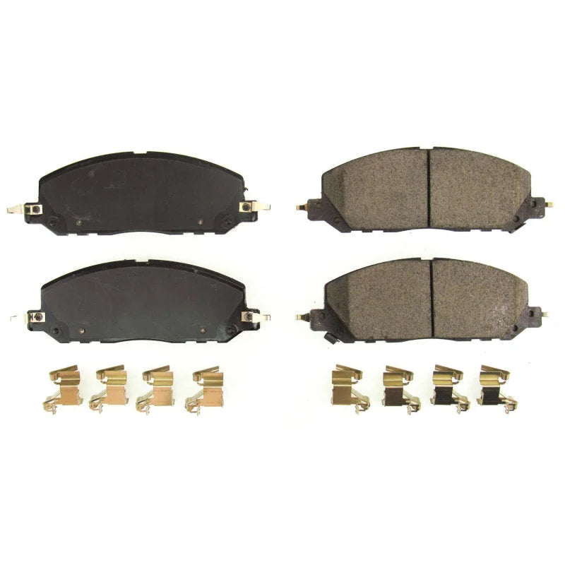 PowerStop Z17 Evolution Ceramic Front Brake Pads w/Hardware fits Ford Explorer / 2020-2023 Ford Explorer LIMITED Hybrid / ...