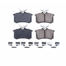 Load image into Gallery viewer, PowerStop Z17 Evolution Ceramic Rear Brake Pads w/Hardware fits 1984-2019 Audi / Volkswagen - Main Product View