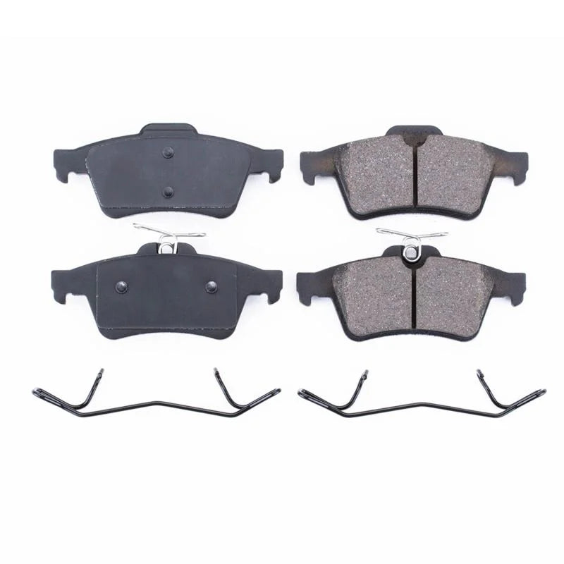 PowerStop Z17 Evolution Ceramic Rear Brake Pads w/Hardware fits 2003-2023 Chevrolet / Ford / Jaguar and more - Main Produc...