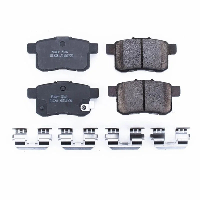 PowerStop Z17 Evolution Ceramic Rear Brake Pads w/Hardware fits 2009 2010 Acura TSX / 2010 Acura TSX V6 / 2008-2010 Honda ...