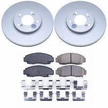 Load image into Gallery viewer, PowerStop Z17 Evolution Geomet Coated Brake Kit Front fits 1999-2004 Acura RL Premium - Main Product View