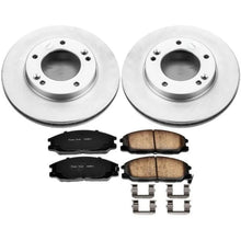 Load image into Gallery viewer, PowerStop Z17 Evolution Geomet Coated Brake Kit Front fits 2003-2006 Kia Sorento EX - Main Product View