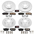 Load image into Gallery viewer, PowerStop Z17 Evolution Geomet Coated Brake Kit Front fits 2003-2011 Honda Accord / 2003-2011 Honda Civic - Main Product View