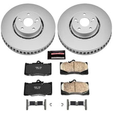 Load image into Gallery viewer, PowerStop Z17 Evolution Geomet Coated Brake Kit Front fits 2007-2011 Lexus GS350 - Main Product View