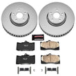 Load image into Gallery viewer, PowerStop Z17 Evolution Geomet Coated Brake Kit Front fits 2007-2011 Lexus GS350 / 2006-2007 Lexus GS430 / 2007-2011 Lexus...