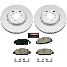 Load image into Gallery viewer, PowerStop Z17 Evolution Geomet Coated Brake Kit Front fits 2013-2022 Honda Accord / Hr-v - Main Product View