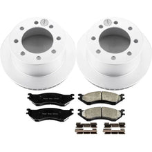 Load image into Gallery viewer, PowerStop Z17 Evolution Geomet Coated Brake Kit Rear fits 2001-2002 Dodge Ram 2500 / 2001-2002 Dodge Ram 3500 - Main Produ...