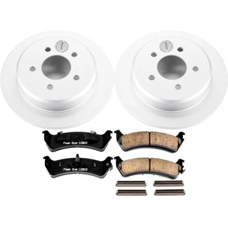 PowerStop Z17 Evolution Geomet Coated Brake Kit Rear fits 2001-2002 Ford Explorer SPORT - Main Product View