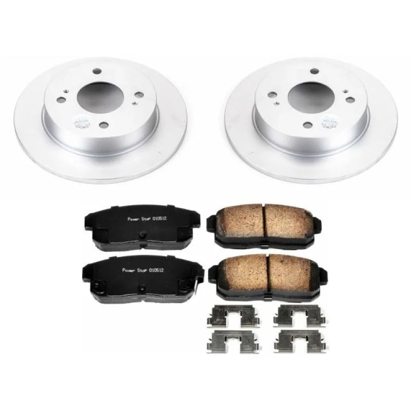 PowerStop Z17 Evolution Geomet Coated Brake Kit Rear fits 2001-2002 Infiniti G20 / 2003 Nissan Sentra LIMITED Edition / 20...