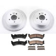 Load image into Gallery viewer, PowerStop Z17 Evolution Geomet Coated Brake Kit Rear fits 2003 Ford Explorer SPORT - Main Product View