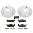Load image into Gallery viewer, PowerStop Z17 Evolution Geomet Coated Brake Kit Rear fits 2003-2007 Jeep Liberty / 2003-2007 Jeep Wrangler - Main Product ...